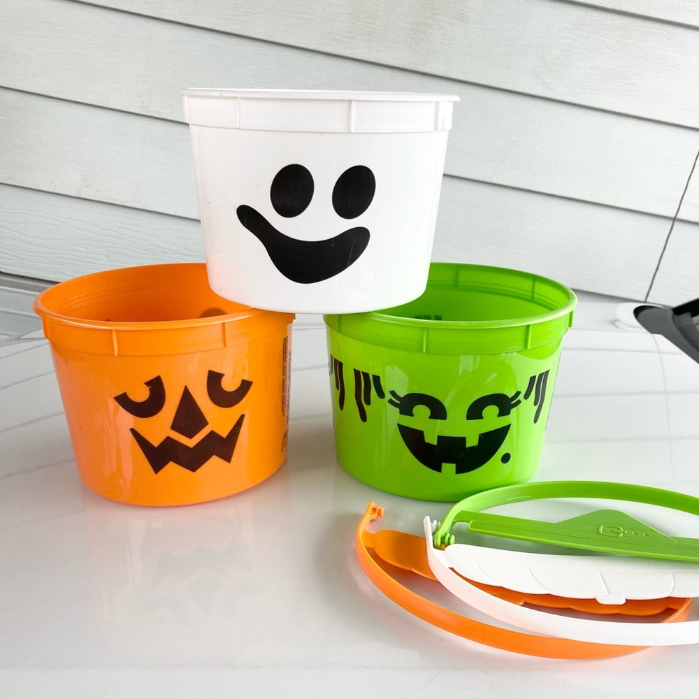 McDonald’s Halloween Buckets Pails - McBoo, McGoblin and McPunk’n - 2022